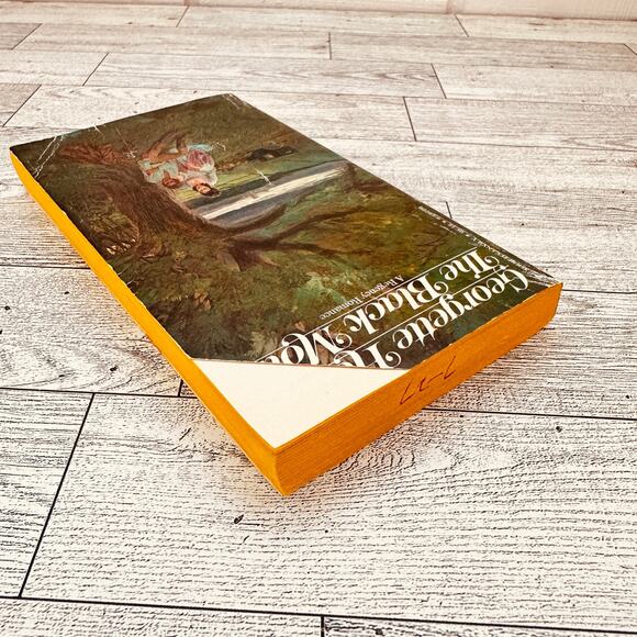 The Black Moth by Georgette Heyer 1976 Vtg Paperback Novel PB Historical Romance - Picture 9 of 11